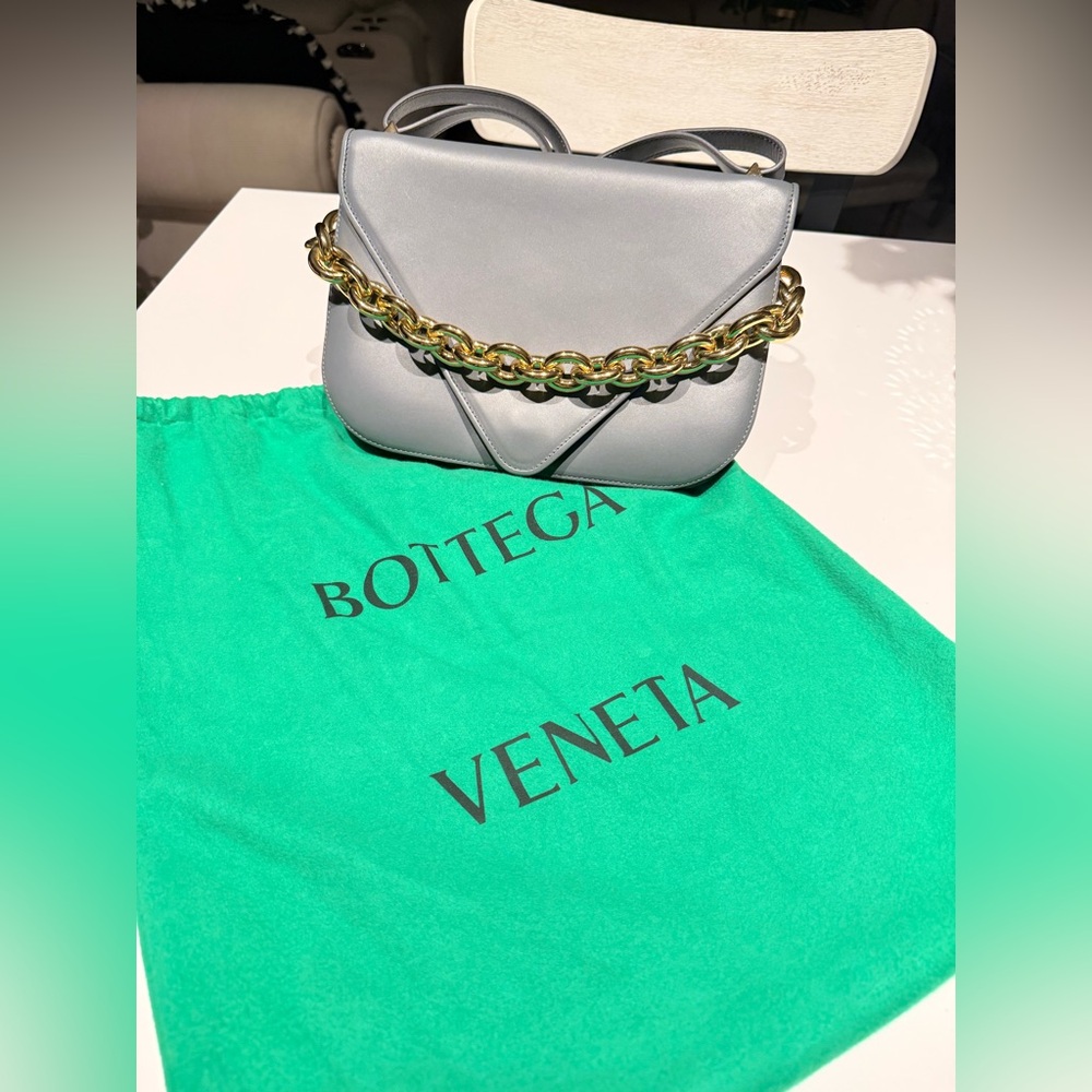 Authentic Bottega Veneta Mount Envelope Chain Bag. With COA.